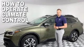 Climate control on a 2020 Subaru Outback - Isaac