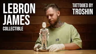 LeBron James Silicone Collectible Tattooed by Troshin
