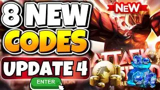 *NEW* ALL WORKING CODES FOR ATTACK ON TITAN REVOLUTION ROBLOX IN MAY 2026 | ROBLOX AOTR CODES