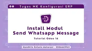 [Odoo 16] Install Modul Ekstra Send Whatsapp Message pada Odoo