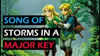 Zelda - Song of Storms - Major Key | StevenJacks.com