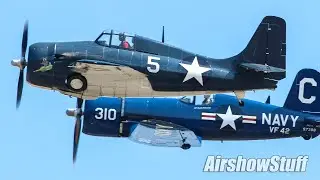 US Navy WWII Warbirds - No Music! - WOTN AirExpo 2021