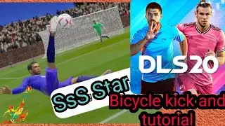 How to kick bicycle in dream league soccer 2020 (DLS 2020) #SsSStar