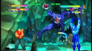 Marvel vs Capcom 2 Venom Ironman War Machine