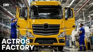 The Mercedes Actros Production Line is a Masterpiece