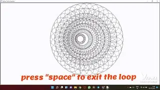 deign with infinite while loop and turtle in python
