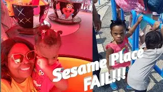 Sesame Place - Dine With Elmo - Total Mommy Fail!!! Did we get to see Choo Choo Soul?