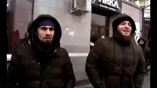 Скаандал. Собчак в Чечне. 