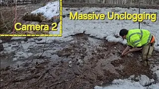 Huge Slop Blockage, Biggest Unclogging Yet Of 2024