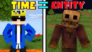 Minecraft But, Every 60 Seconds I Convert a Scary Entity || Convert Into a Scary Entity