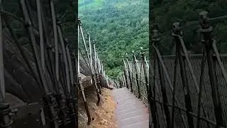 Sigiriya Rock Stairs 🇱🇰⛰ #shorts