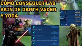 Tutorial para conseguir las skin de Argus ( Darth Vader) y cíclope (maestro yoda) En Móbile Legend