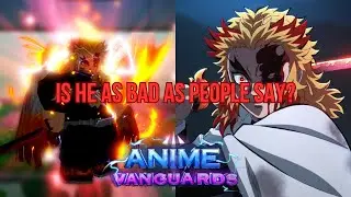 IS HE BAD? SECRET RENGOKU SHOWCASE! | Roblox Anime Vanguards