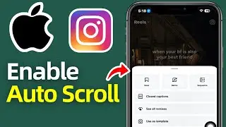 How to AutoPlay Reels on Instagram! | Auto Scroll on Instagram Reels
