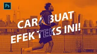 Tutorial Membuat Efek Text Stroke Cut Out di Photoshop
