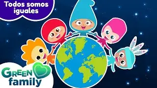 🌈🌍 TODOS SOMOS IGUALES 🤚🤚🏻🤚🏼🤚🏼🤚🏽🤚🏾🤚🏿  | CANCIONES para NIÑOS en ESPAÑOL