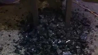 Угольная дробилка, опытная модель №3 от "Барина"