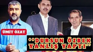 GALATASARAY BAŞKANI DURSUN ÖZBEK'İN MURAT KURUM'U AÇIKLAMASI YANLIŞTI CAMİAYI TEMSİL EDİYOR KENDİSİ!