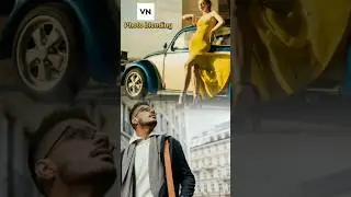 Trending 2 layer photo blending in VN Video Editor 