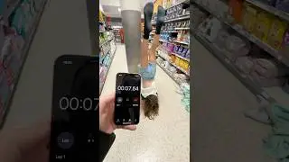 Handstand shopping challenge 🤸Every second = $1 