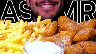 ASMR CHICKEN NUGGETS (EATING SOUNDS) NO TALKING MUKBANG