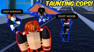 TAUNTING COPS with JETPACK in CLUTCH to ESCAPE JEWELRY STORE in Roblox Jailbreak!
