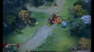 Играем за Зевса в Dota 2