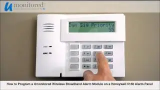 Honeywell | Program a Wireless Broadband Alarm Module
