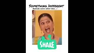 Badaam ka kamal😂😂#almond #tmkuc