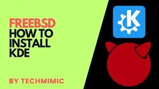 How to install KDE on FREEBSD