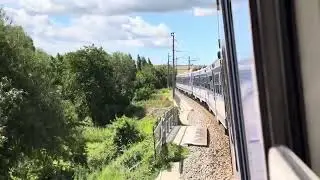 ÖBB 4020 auf der Laaer Ostbahn - Am 22.7.2025 fuhren 4020-305+4020-303 als 4746 Ersatz auf der S2 