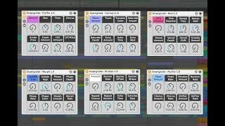 Downgrade 1.0 - Ableton Live LoFi / Vapourwave Effect Racks