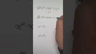 Laws of exponents | Exponent rules part 1 
