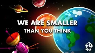 The real scale of the impressive universe - Visualized