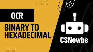 Binary to Hexadecimal [OCR]