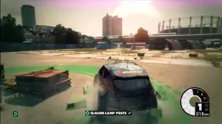 Dirt 3 - Parking Lot - Mission Guide