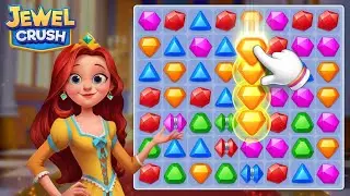 Jewel Crush - Match 3 Fever Gameplay Video