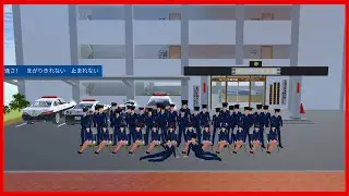 A Day As A Police Officer || SAKURA School Simulator