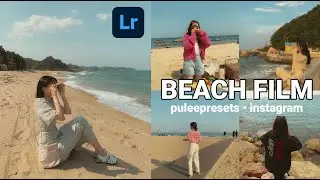 Beach Film Lightroom Preset - Outdoor Filter Lightroom Mobile Free DNG - Beach Vibes Filter