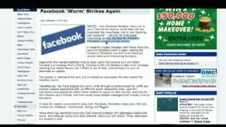 Facebook Worm Strikes Again!