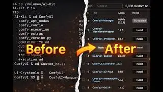 Installing ComfyUI Manager for Custom Nodes [Easy]