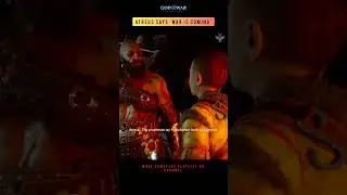 Atreus says 'War is Coming' to Kratos🔥🔥 | God of war Ragnarok Clip-8 #shorts