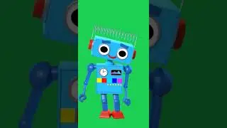 green screen| Robot dance 🤖| no copyright 