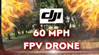 60 MPH FPV Drone  #dji #fast #fpv