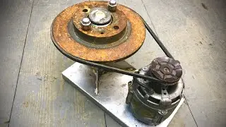 A MACHINE MADE FROM A WASHING MACHINE ENGINE