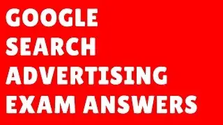 Google Adwords Search Advertising Exam Answers 2017 | Adwords Search Exam | onlineseotrainer