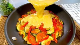 I have never eaten such delicious zucchini! Incredibly satisfying, quick and easy!❗