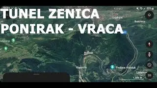 KORIDOR 5C - TUNEL ZENICA - PONIRAK - VRACA 2023