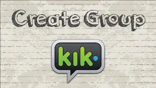 How to create group chat on KIK