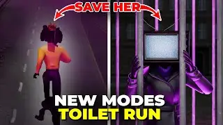 NEW MODES IN TOILET RUN | Save TV WOMAN and SECRET PROMO CODES